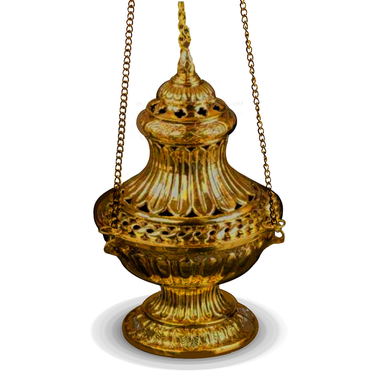 Brass Censer and Boat 30cm Made in Germany | 10-258/M