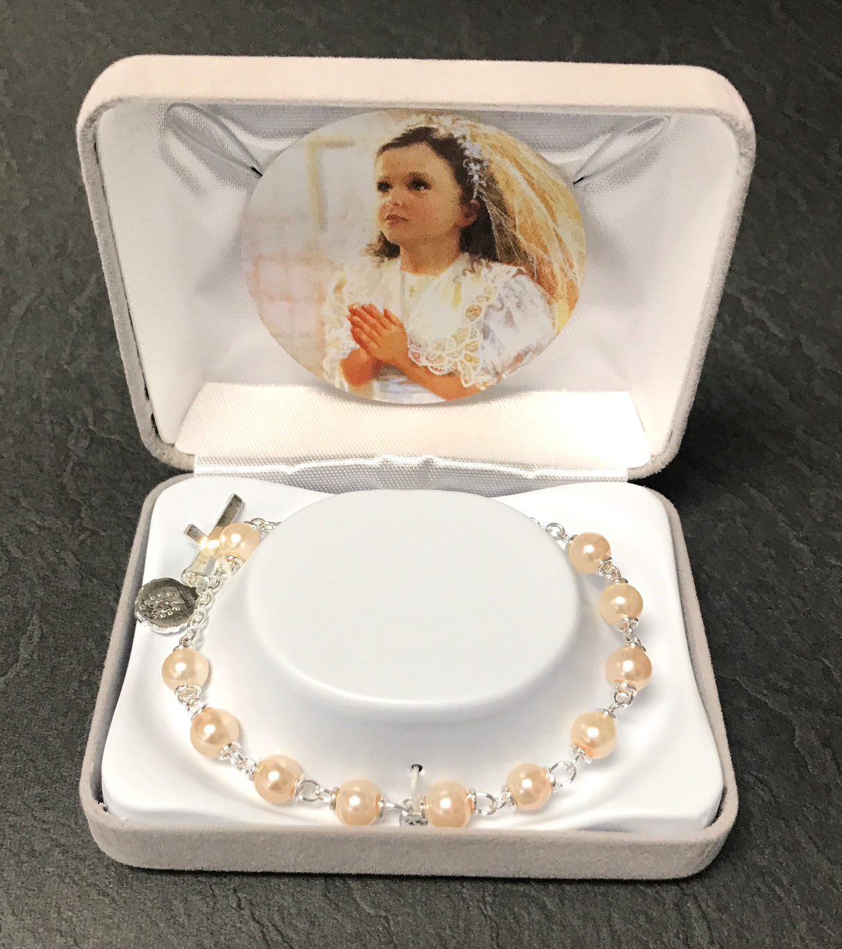 6mm PEARL FC BRACELET GIFT BOXED | Malhame