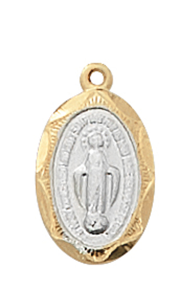 G/SS MIRACULOUS MEDAL 16CH&BX" - J802