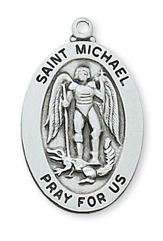 SS ST MICHAEL 20" CH & BX - L461MK