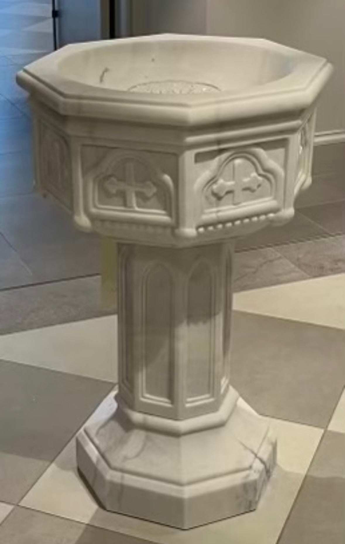Marble Baptismal Font