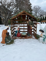 Heaven's Majesty Nativity Set - 12 pc. | 20" - 72"