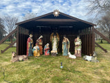 Heaven's Majesty Nativity Set - 12 pc. | 20" - 72"