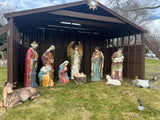 72" Life-Size Heaven's Majesty Nativity Set - 12 pc.