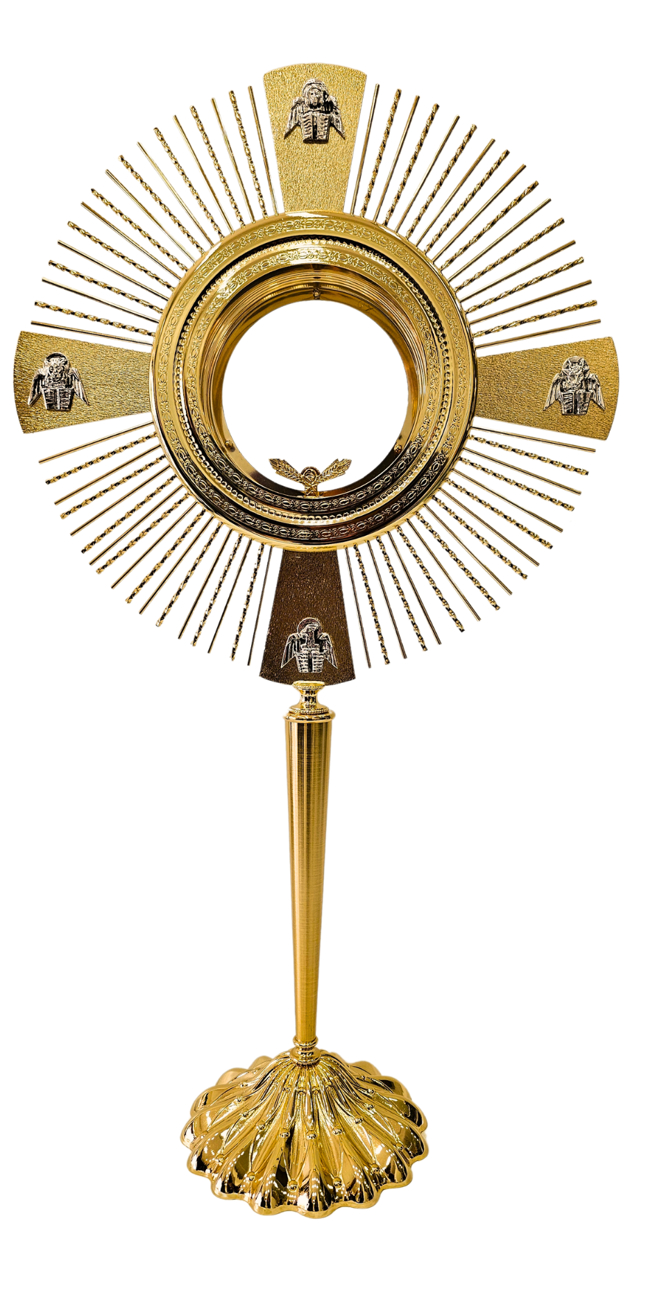 Brass Ostensory Ostia Manga - OS15OR