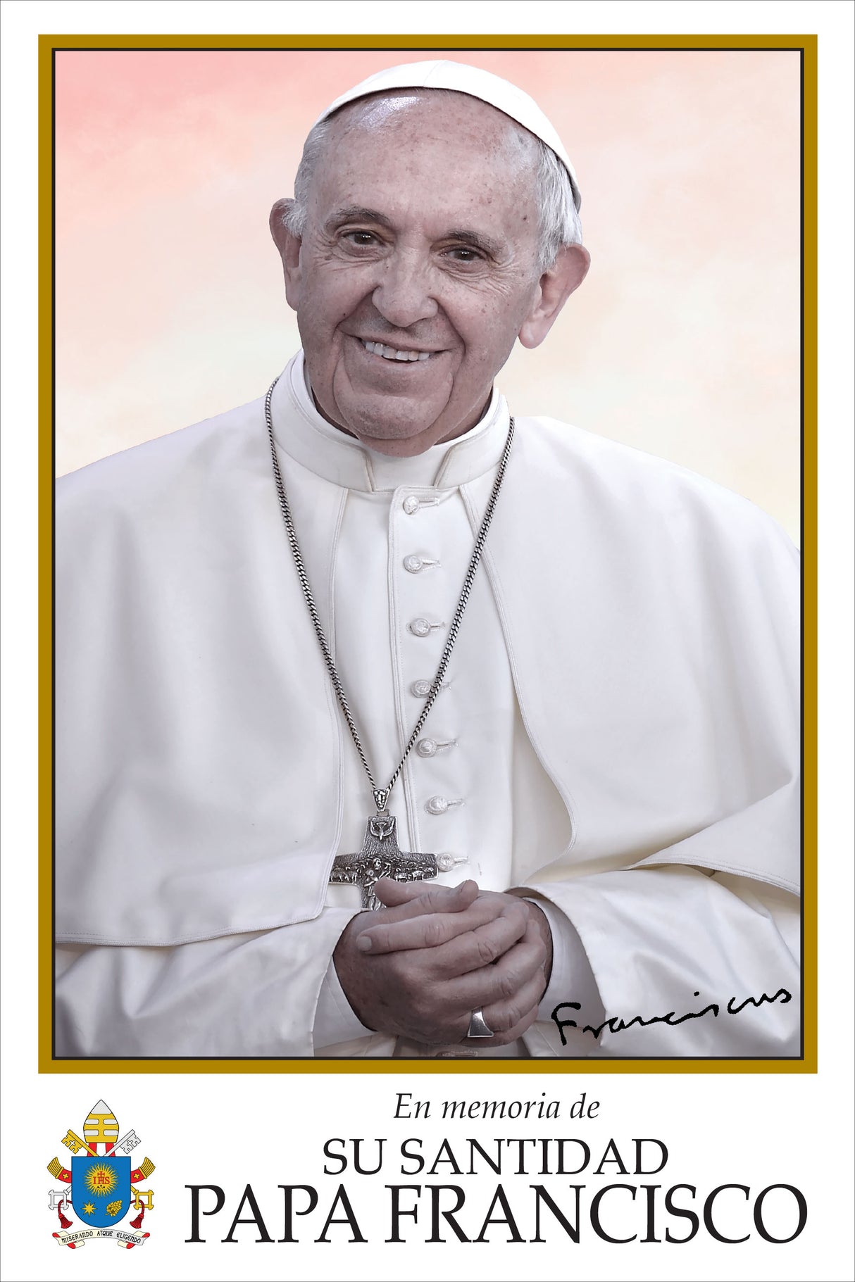 Tarjetas de oración del Papa Benedicto