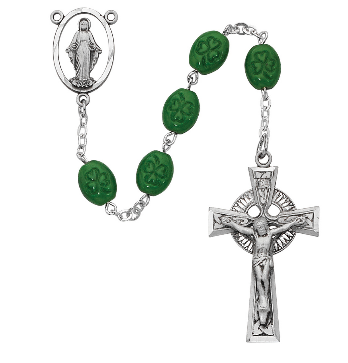 Rosario Trébol - 6x8mm