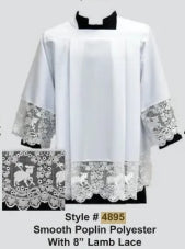 Lamb Lace Surplice - 4895