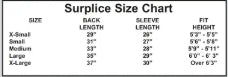 Lamb Lace Surplice - 4895