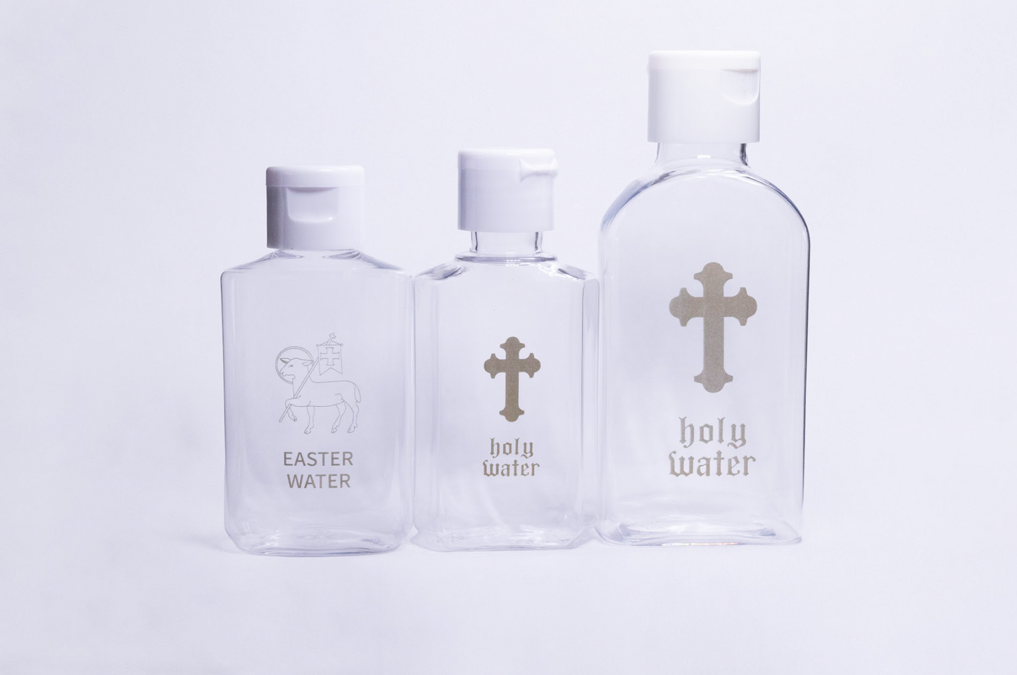 Botella de agua bendita de Pascua