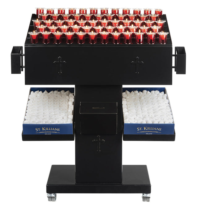 St. Malachy's Range | Votive Candle Burning Unit | 58 Piece - St. Killian's - Chiarelli's Religious Goods & Church Supply