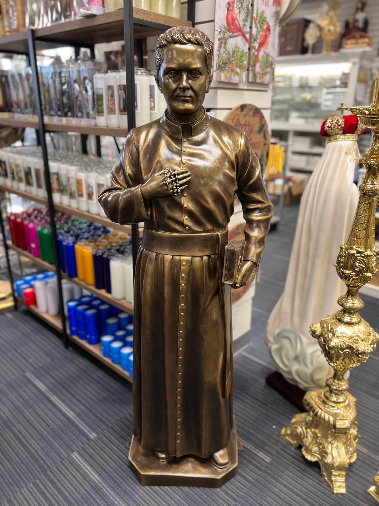 Blessed Michael McGivney Statue