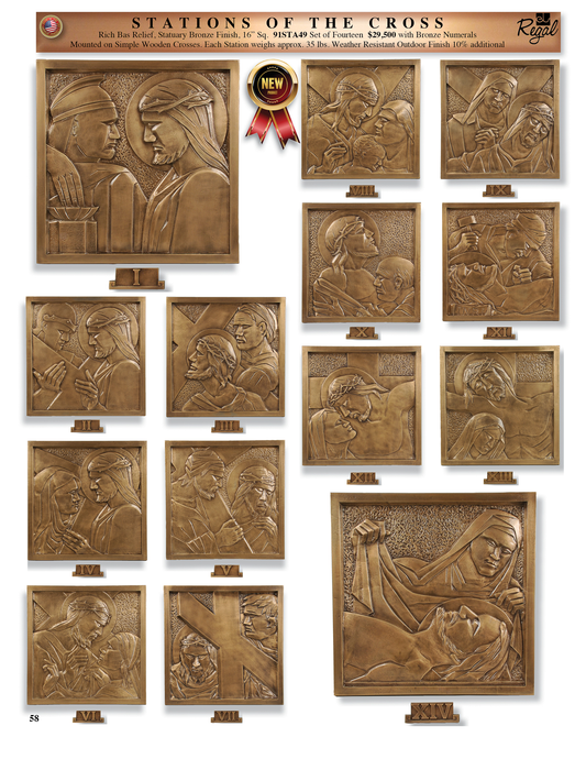 Regal Bronze - Stations of the Cross | 91STA49