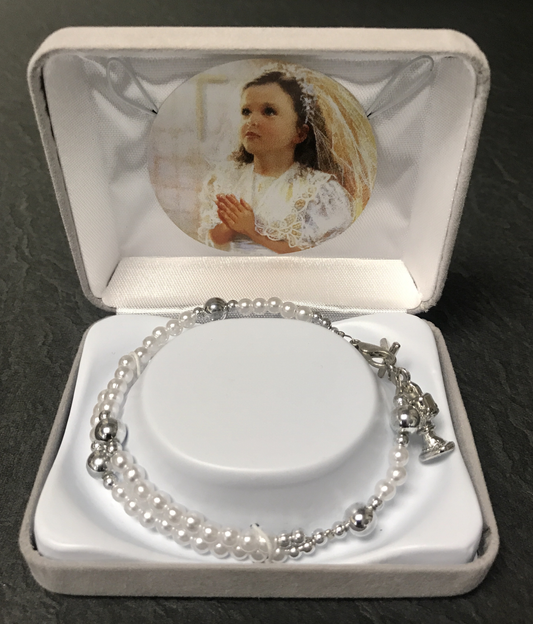 Pearl 59 Bead FC Bracelet. Gift Boxed. | Malhame