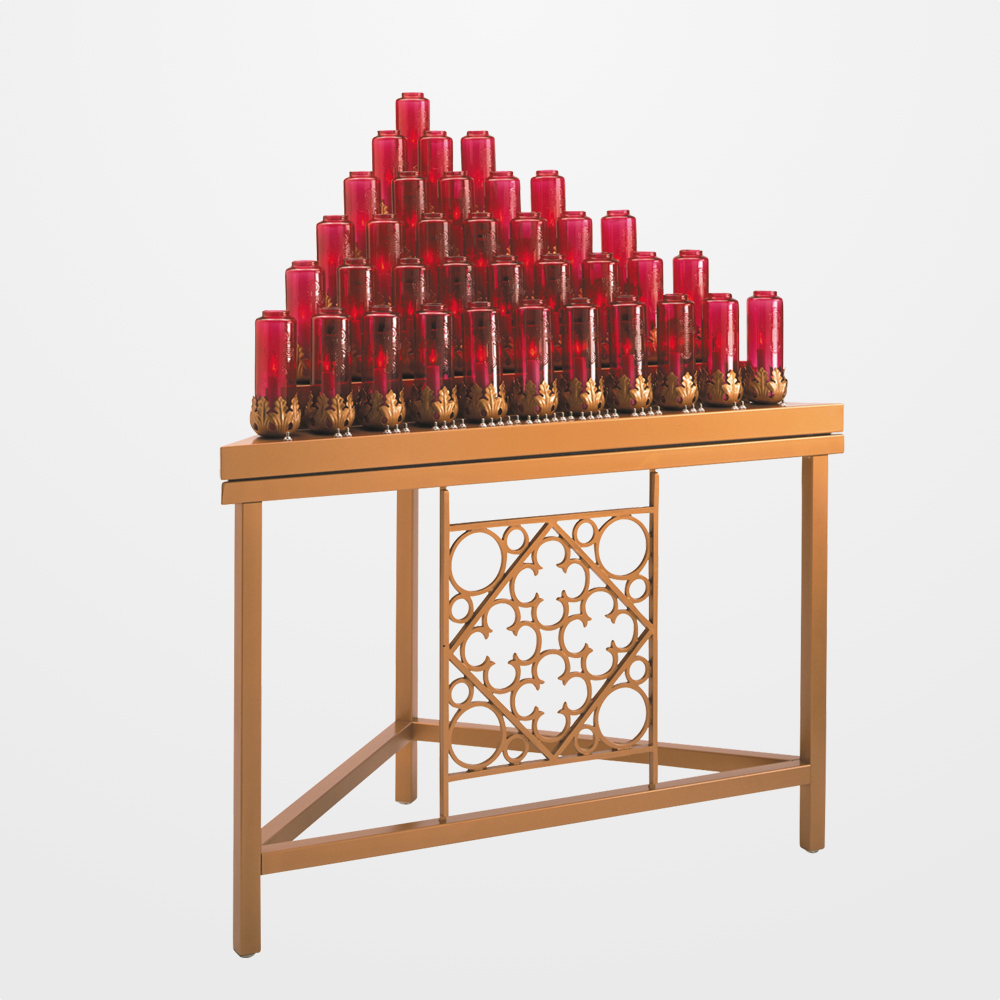 Electric & Electronic Votive Light Stands  - Corner Series | Pep Industries