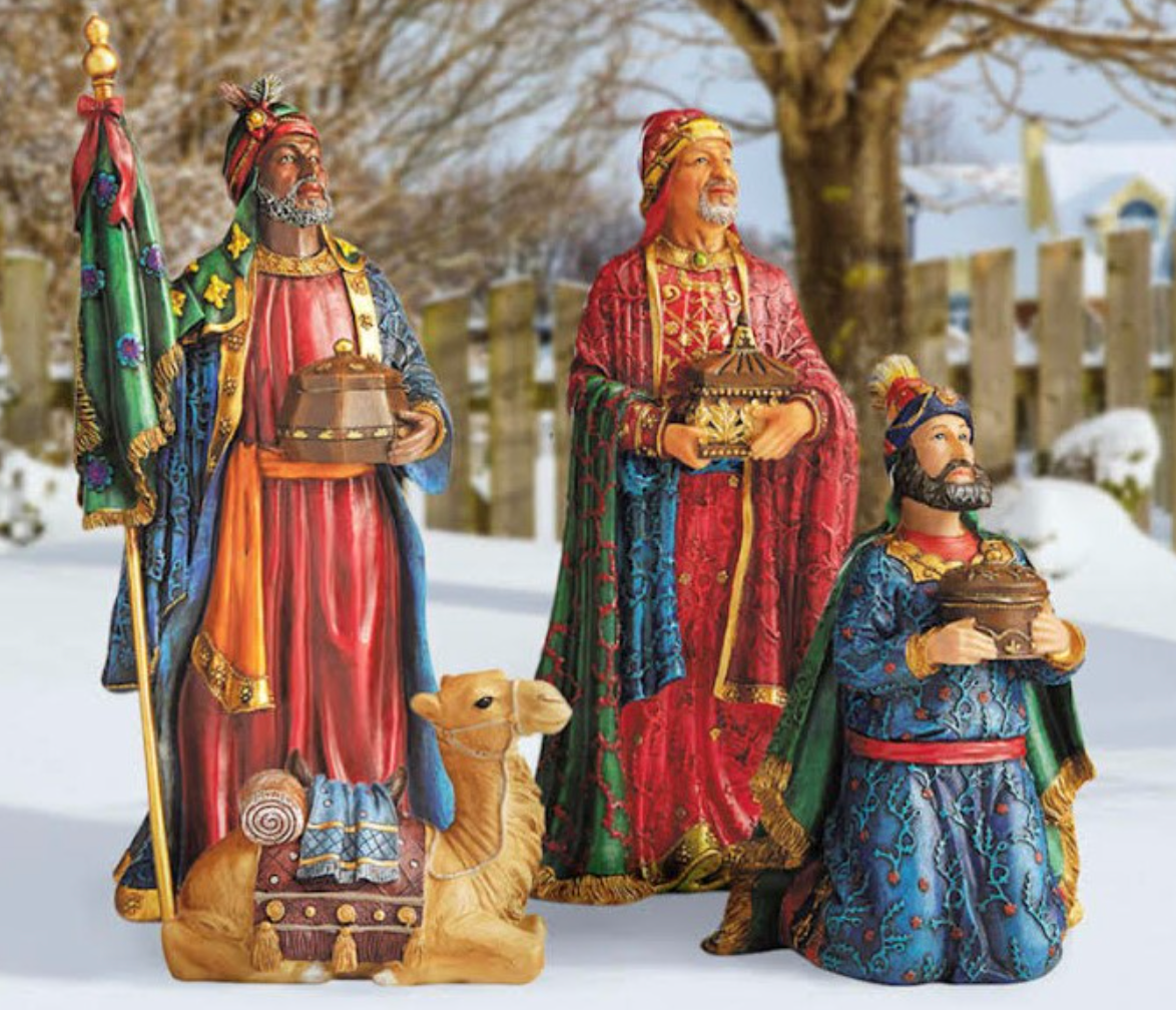 Real Life Outdoor Nativity (12 pc.) | Three Kings Gifts