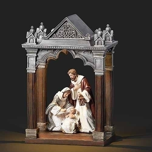 Church with the Holy Family Nativity | Roman Inc.