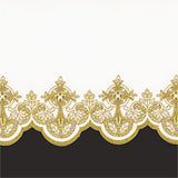 100% Polyester Embroidered Fabric for Altar Cloths | #508
