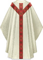 Slabbinck - Duomo Chasuble with Beautiful Woven Galoon - Slabbinck - Chiarelli's Religious Goods & Church Supply