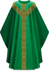 Slabbinck - Duomo Chasuble with Beautiful Woven Galoon - Slabbinck - Chiarelli's Religious Goods & Church Supply