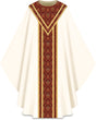Slabbinck - Brugia Gothic Chasuble (w/ Woven Gold) - Slabbinck - Chiarelli's Religious Goods & Church Supply