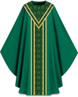 Slabbinck - Brugia Gothic Chasuble (w/ Woven Gold) - Slabbinck - Chiarelli's Religious Goods & Church Supply
