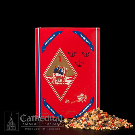 Three Kings Incense -  Blend #3 (1 lb. Box) - Cathedral Candle - Chiarelli's Religious Goods & Church Supply
