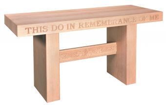 Woerner Industries - Communion Table | #1015 - #1018