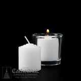 Votive Lights - Hourly, Straight Side (Choose Hour) - Cathedral Candle - Chiarelli's Religious Goods & Church Supply