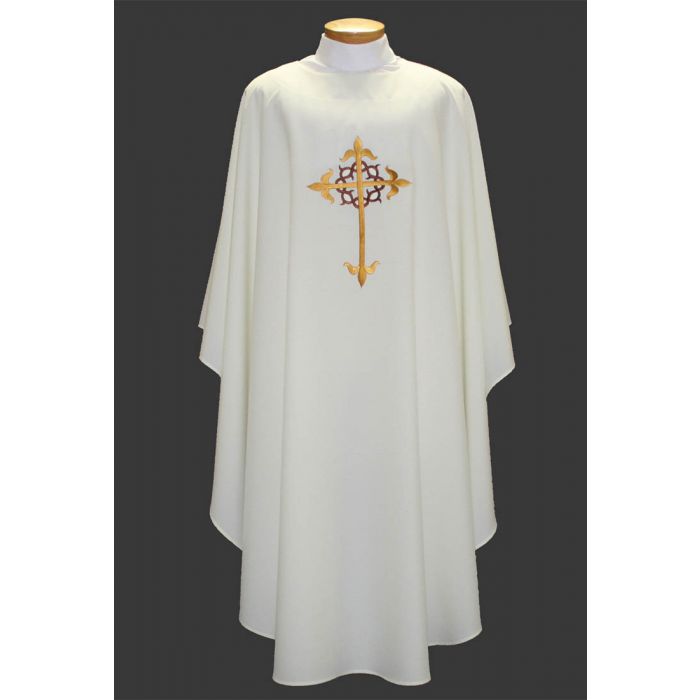 Vestment Cross/ThornsEmbroidered Front/Back - 2023 - Beau Veste - Chiarelli's Religious Goods & Church Supply