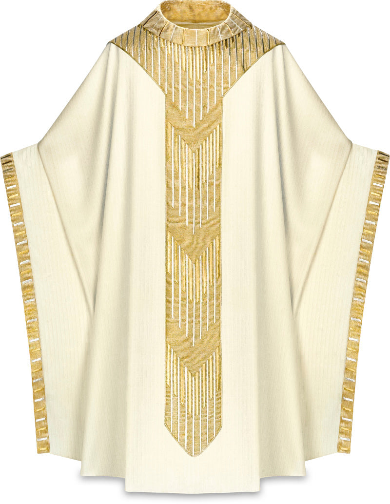 Slabbinck - Cantate Chasuble worn by Pope Benedict XVI - Slabbinck - Chiarelli's Religious Goods & Church Supply