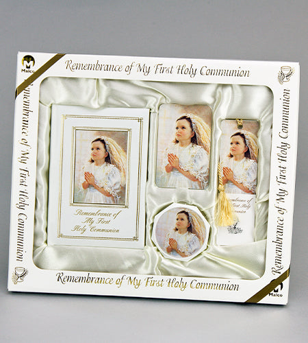 Marian Children's Mass Book KATHY FINCHER BLESSINGS DELUXE FIRST COMMUNION SET GIRL - Malco - Chiarelli's Religious Goods & Church Supply