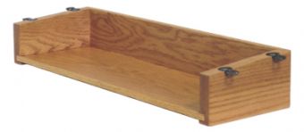 Woerner Industries - Estante para libros debajo del asiento | #258