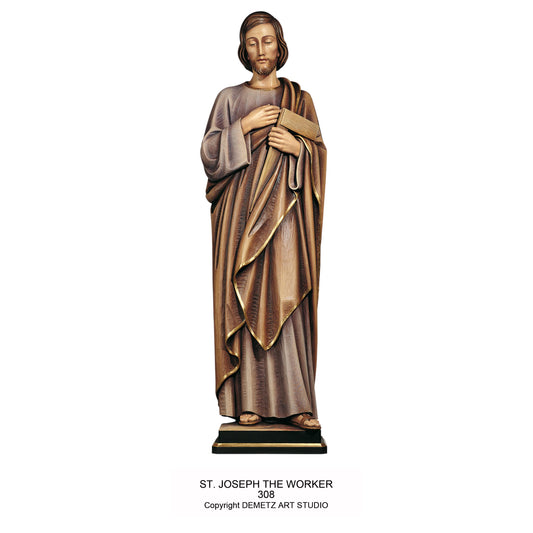 Saint Joseph the Worker Statue - Demetz - Chiarelli's Religious Goods & Church Supply