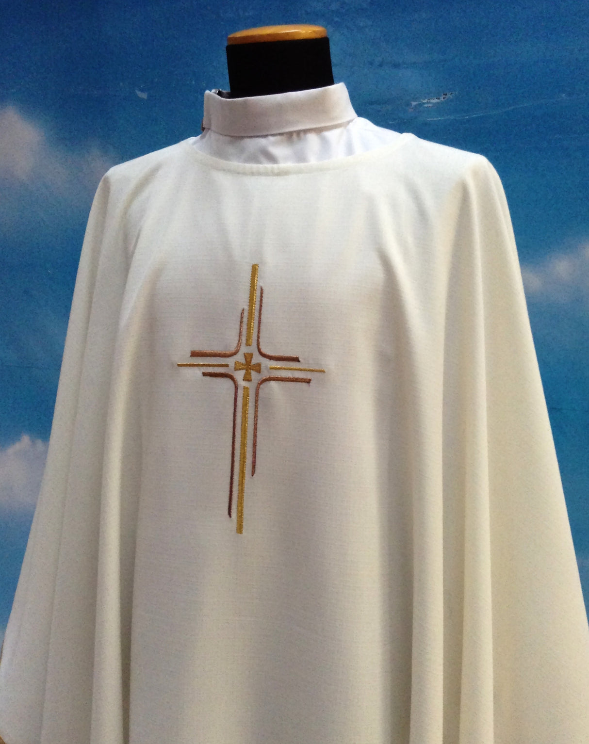 Chasuble - Micro Monastico Fabric - Light Weight & Soft - Solivari - Chiarelli's Religious Goods & Church Supply