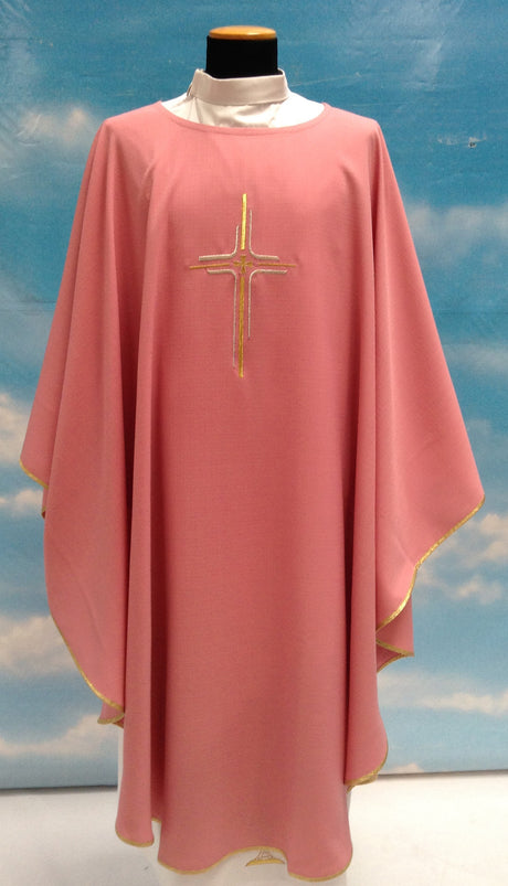 Chasuble - Micro Monastico Fabric - Light Weight & Soft - Solivari - Chiarelli's Religious Goods & Church Supply