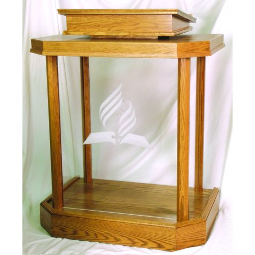 Woerner Industries - Acrylic Pulpit | #3380