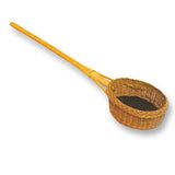 Round Collection Basket w/Handle - Optional Liner - FJR - Chiarelli's Religious Goods & Church Supply