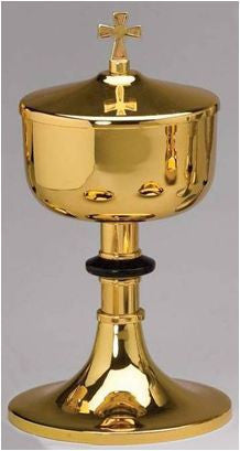 Ciborium w. Lid - High Polished Gold - Z480A250 - Zieglers - Chiarelli's Religious Goods & Church Supply