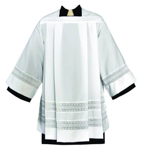 Traditional Priest Surplice - 4883 - Beau Veste - Chiarelli's Religious Goods & Church Supply