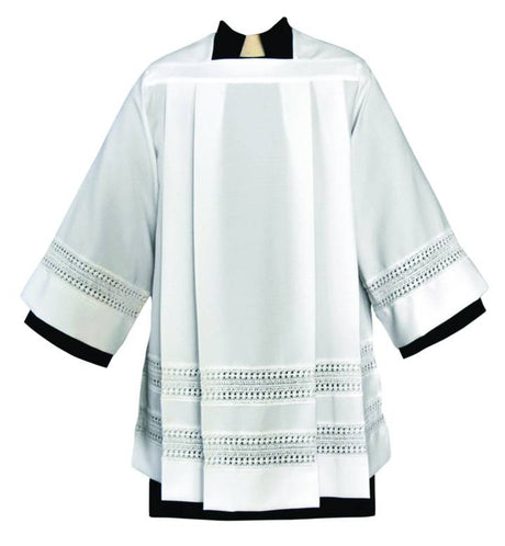 Traditional Priest Surplice - 4883 - Beau Veste - Chiarelli's Religious Goods & Church Supply