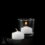 Votive Lights - Hourly, Straight Side (Choose Hour) - Cathedral Candle - Chiarelli's Religious Goods & Church Supply