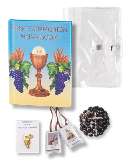 Girl's First Communion Gift Set - 5 pc. - Hirten - Chiarelli's Religious Goods & Church Supply