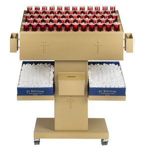 St. Malachy's Range | Votive Candle Burning Unit | 58 Piece - St. Killian's - Chiarelli's Religious Goods & Church Supply