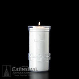 5-Day Devotiona-Lites (Plastic Offering Candle) - Cathedral Candle - Chiarelli's Religious Goods & Church Supply