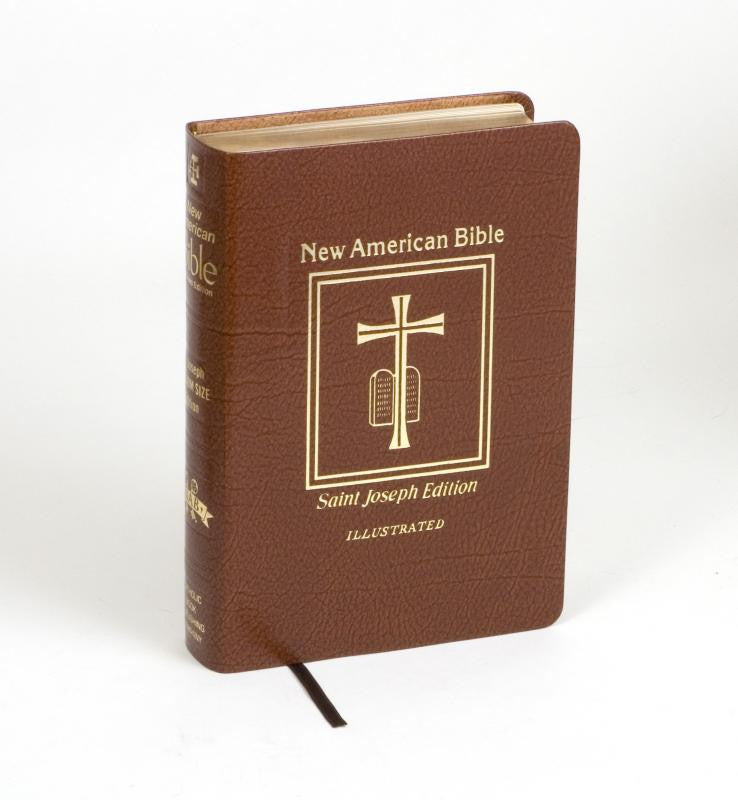 St Joseph New American Bible Deluxe Gift Edition - Medium Size - Catholic Book - Chiarelli's Religious Goods & Church Supply