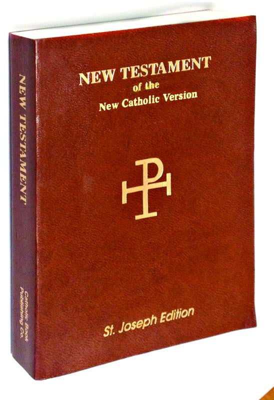 ST. JOSEPH N.C.V. NEW TESTAMENT (VEST POCKET EDITION) - Flexible - Catholic Book - Chiarelli's Religious Goods & Church Supply