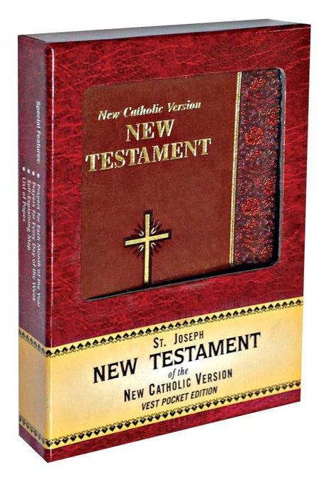 ST. JOSEPH N.C.V. NEW TESTAMENT (VEST POCKET EDITION) - Catholic Book - Chiarelli's Religious Goods & Church Supply