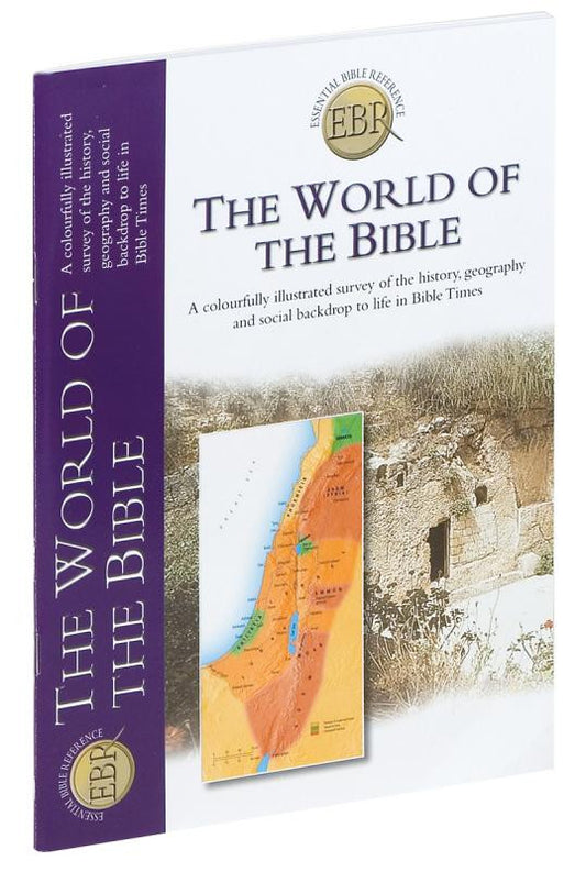THE WORLD OF THE BIBLE - EASY TO USE BIBLE STUDY GUIDE - Catholic Book - Chiarelli's Religious Goods & Church Supply