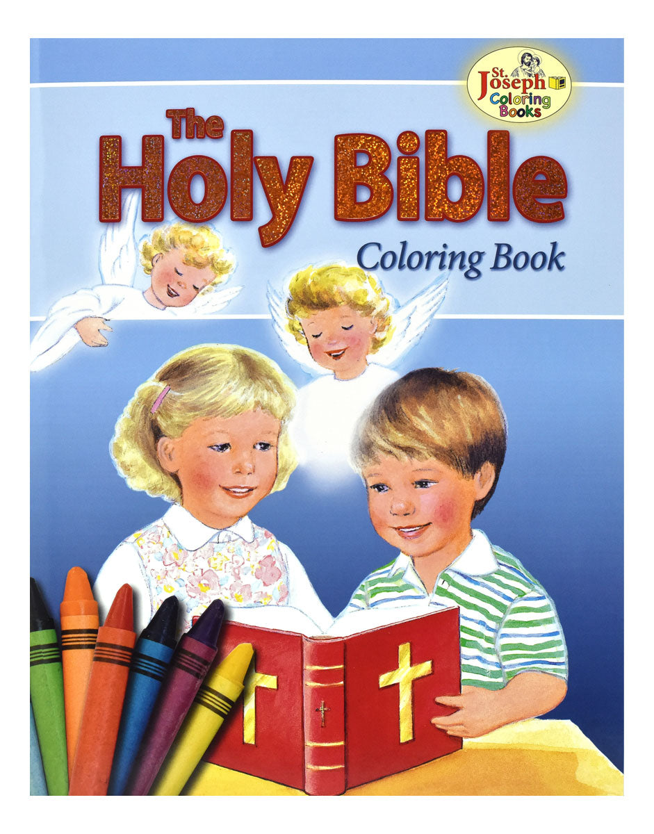 The Holy Bible Coloring Book - Catholic Book - Chiarelli's Religious Goods & Church Supply